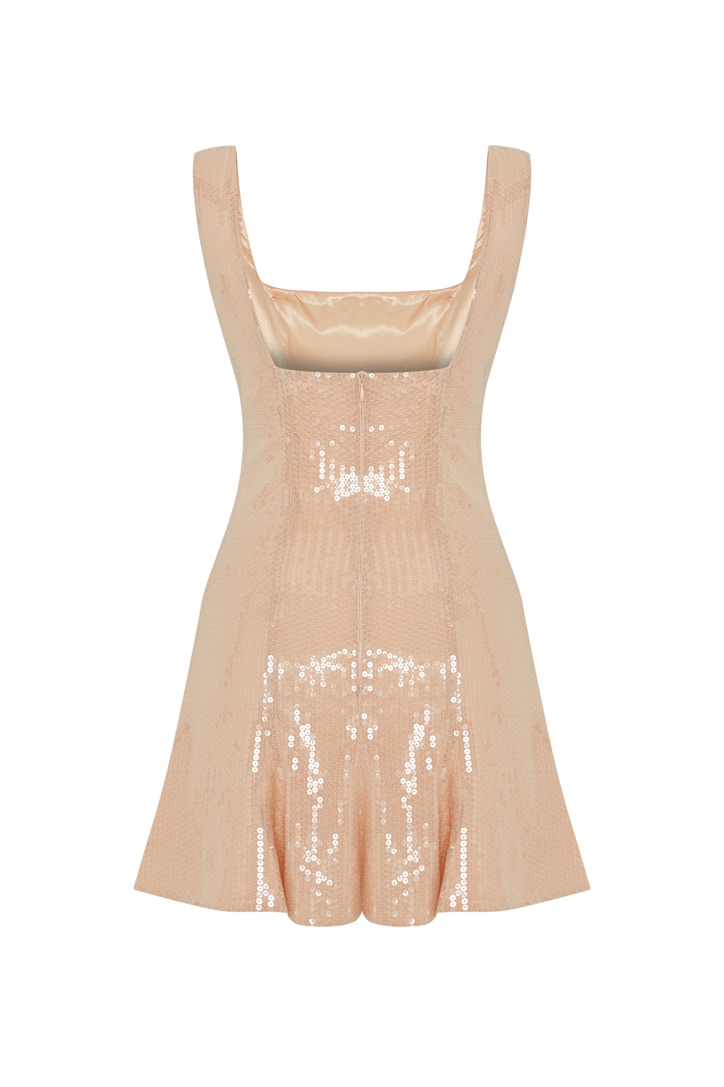 Cristina - Strappy Sequined Mini Dress