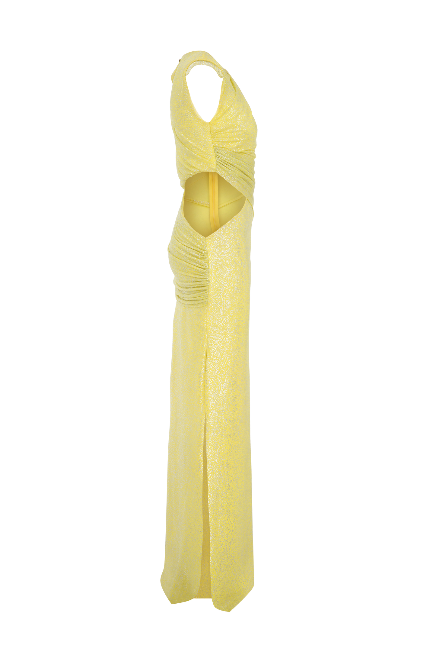 Sydney - Asymmetric Cutout Maxi Dress