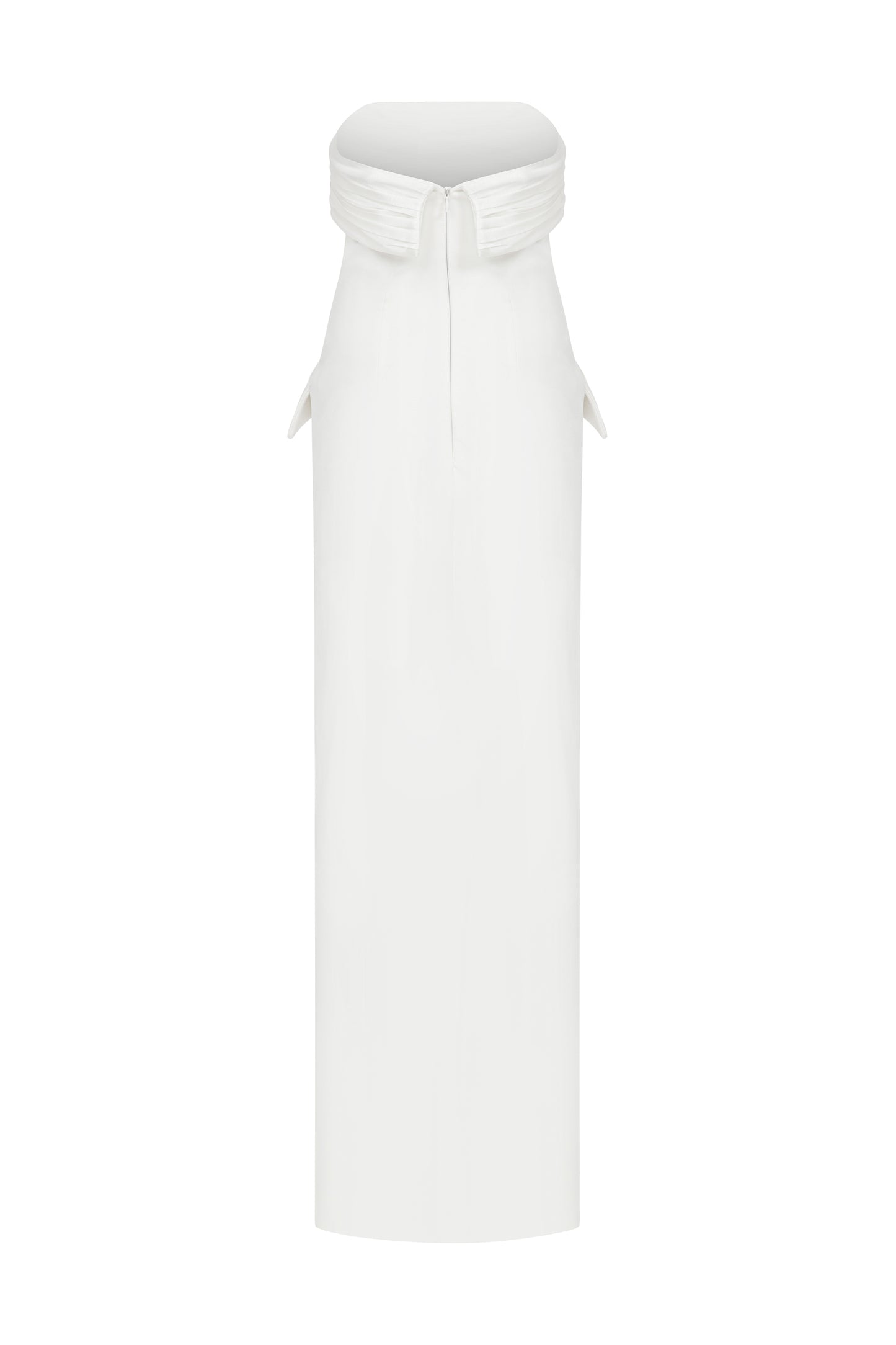 Gloria - Strapless Wrap-Effect Maxi Dress