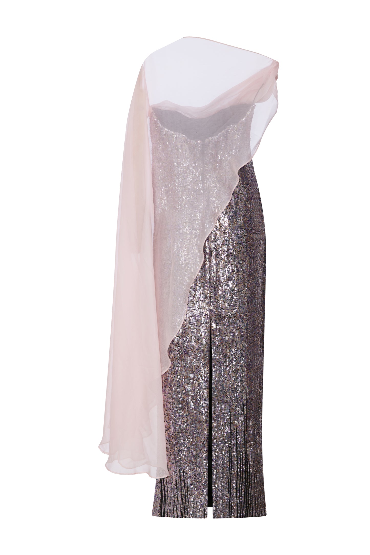 Marysia - Sequined One-Shoulder Maxi Dress