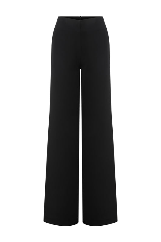Magda - Satin Wide-Leg Pants